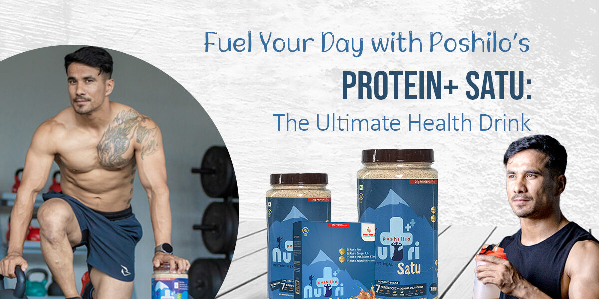 Fuel Your Day with Poshilo’s Protein+ Satu: The Ultimate Health Drink
