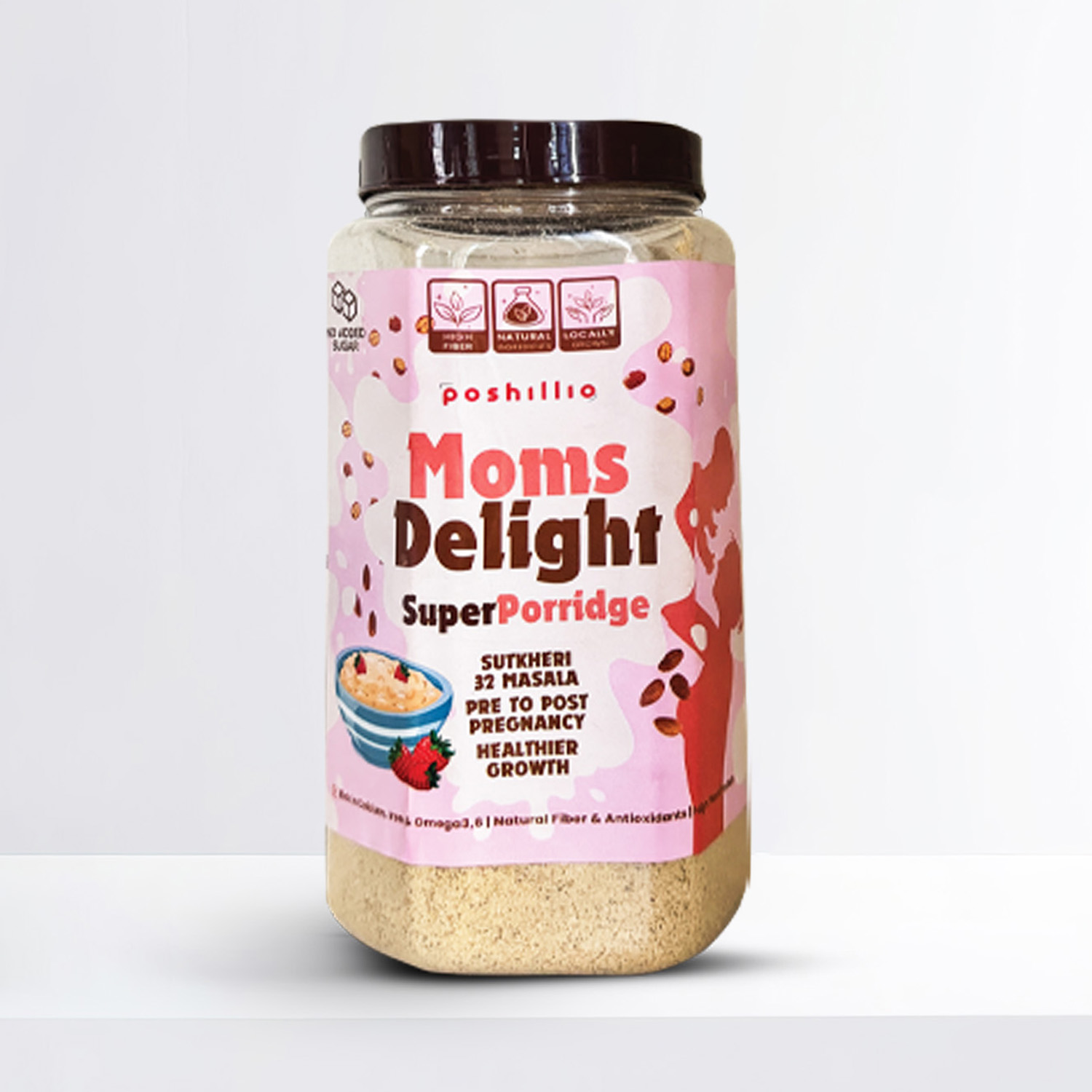 Poshilo Moms Delight Super Porridge Satu 750gm